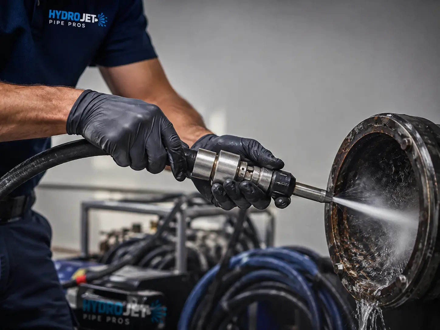 Hydro Jet Pipe Descaling in Falls City, OR